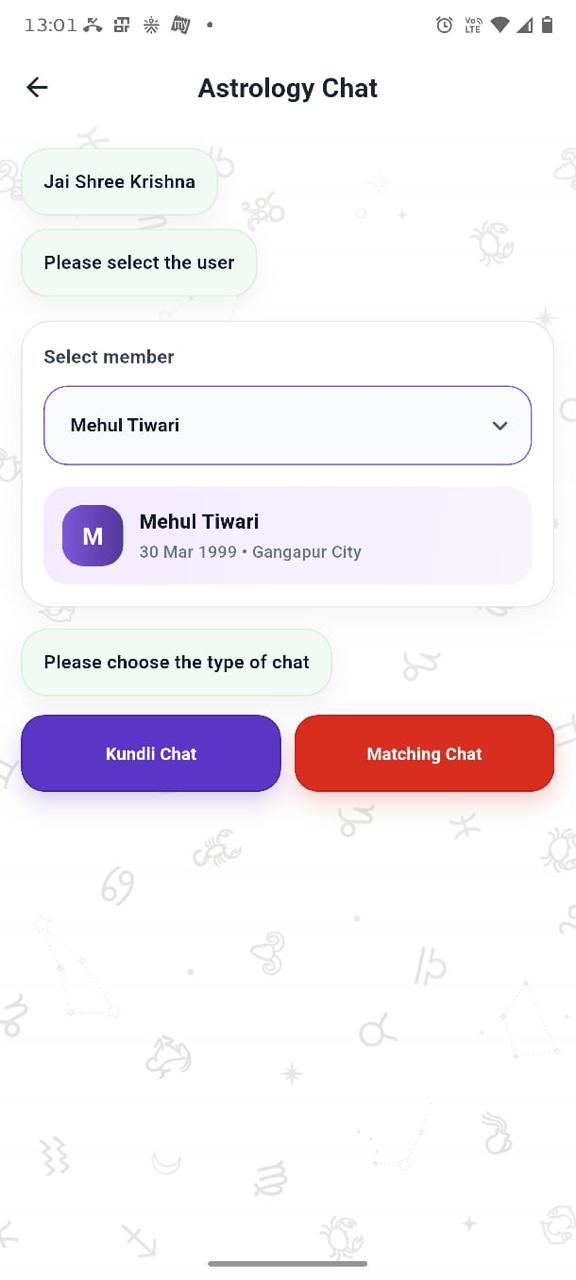 Nagrik astrology chat experience